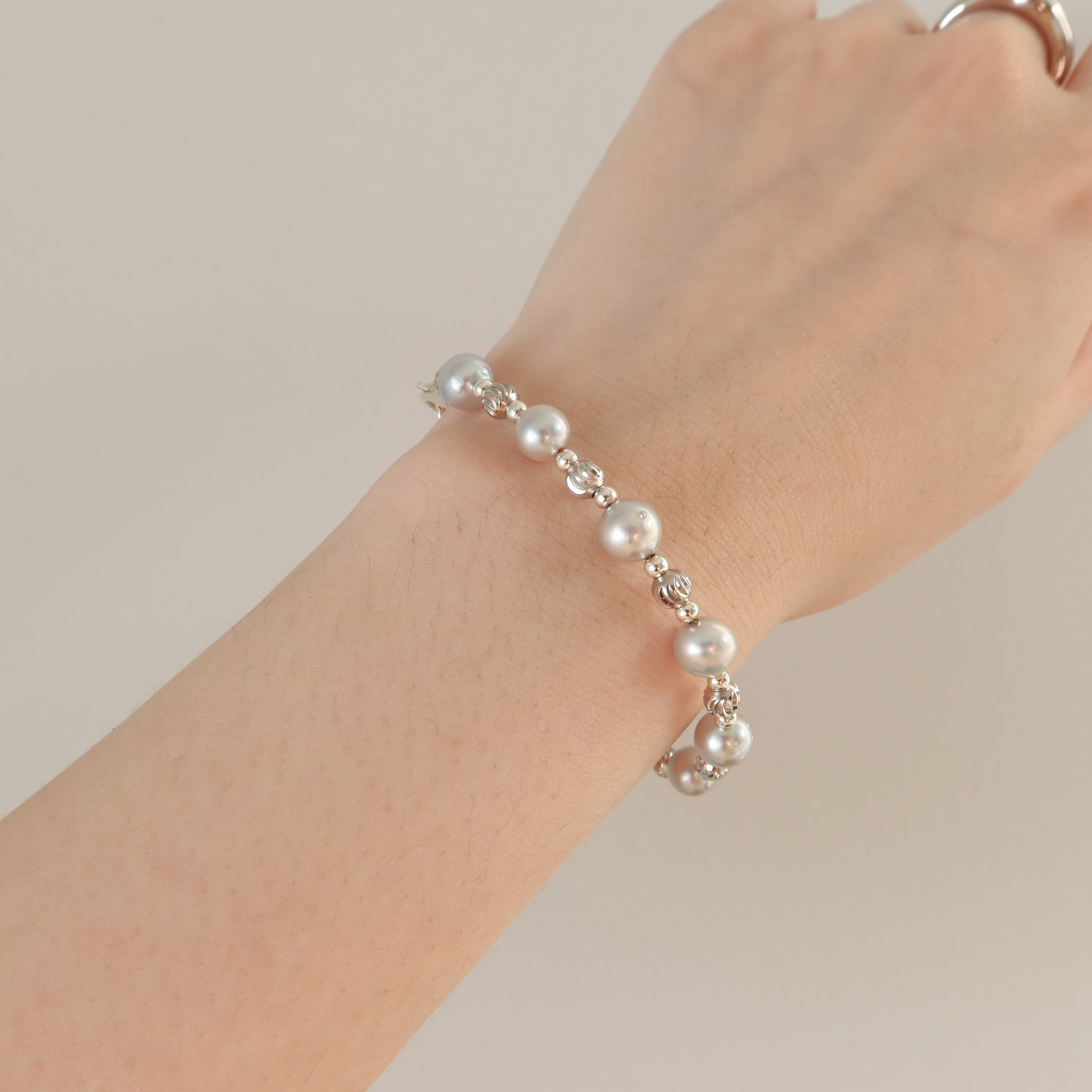 Blue Akoya Pearl Bracelets