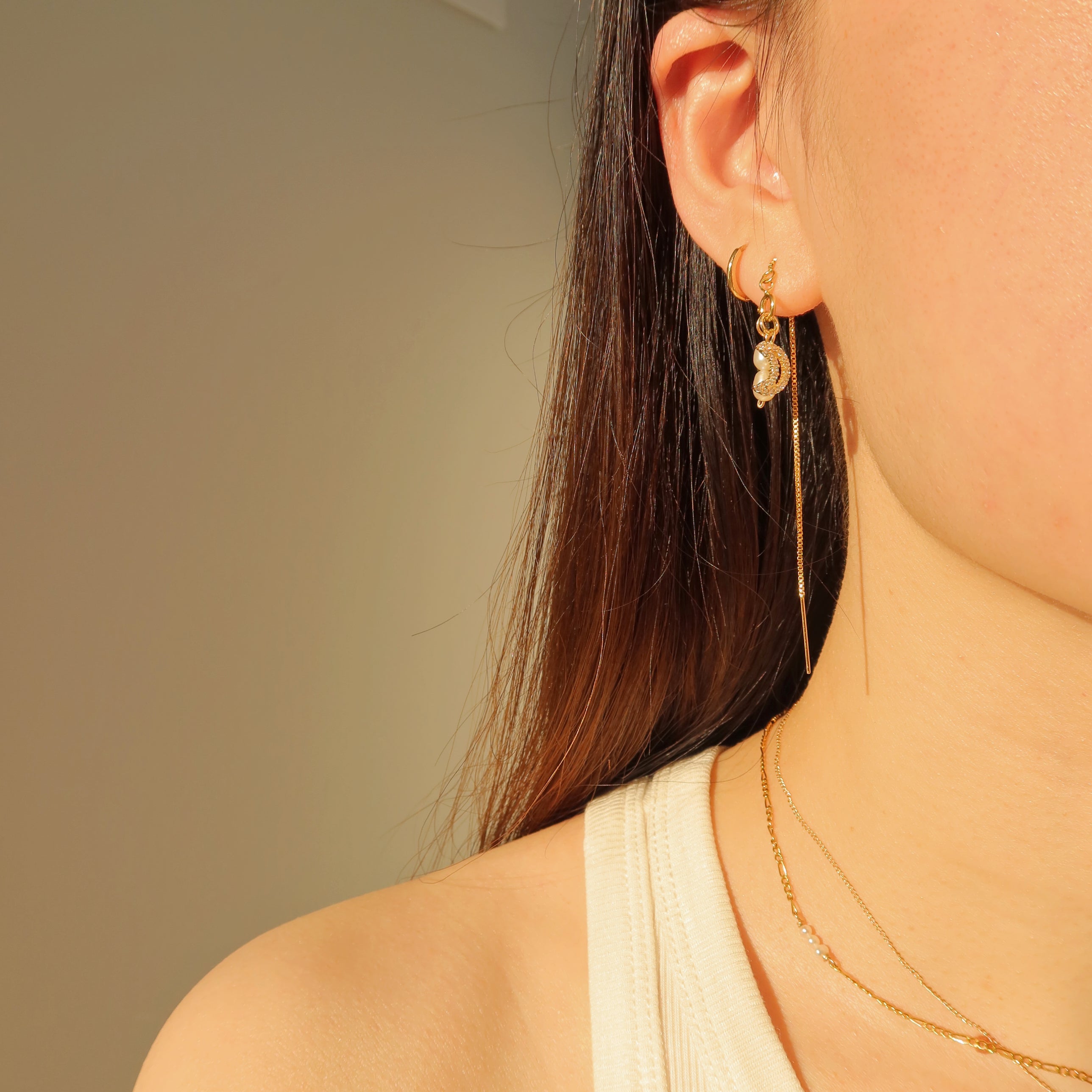 Thread Earrings (Single)