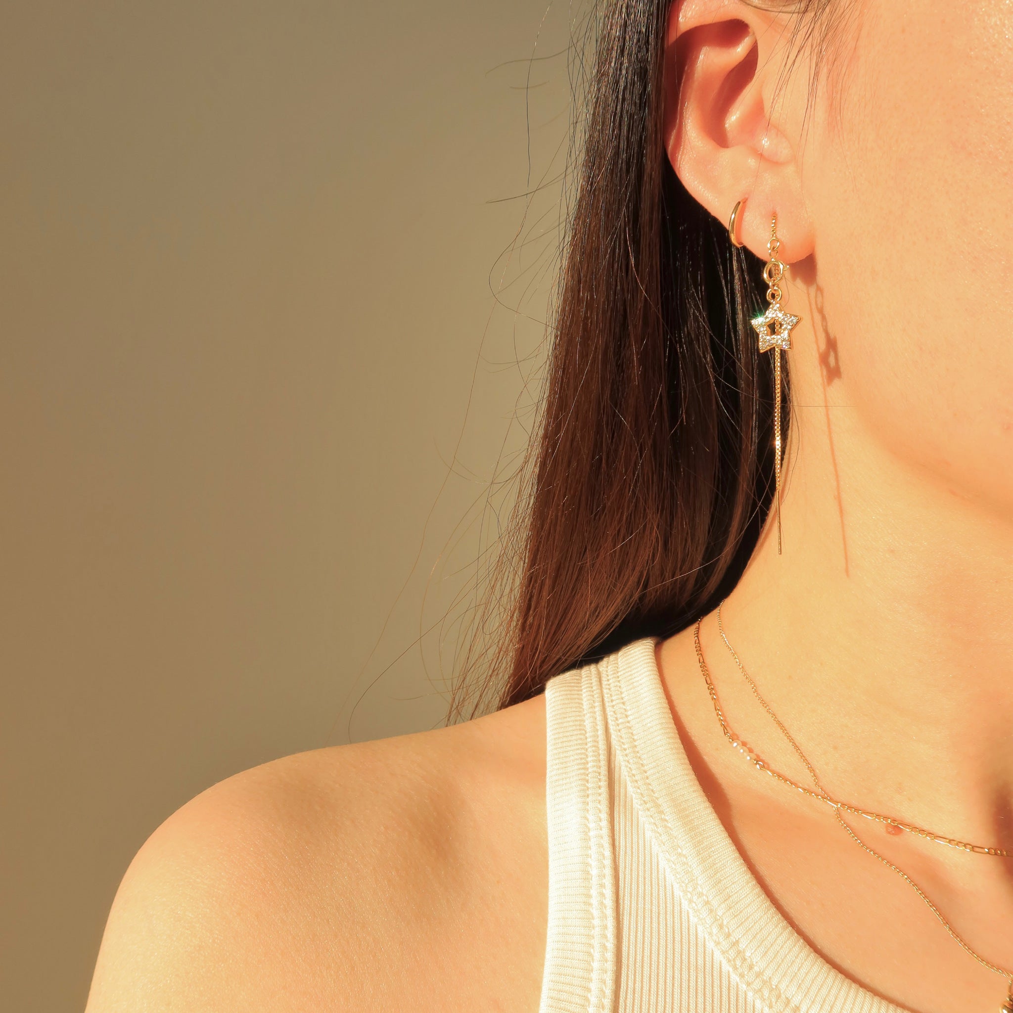 Thread Earrings (Single)