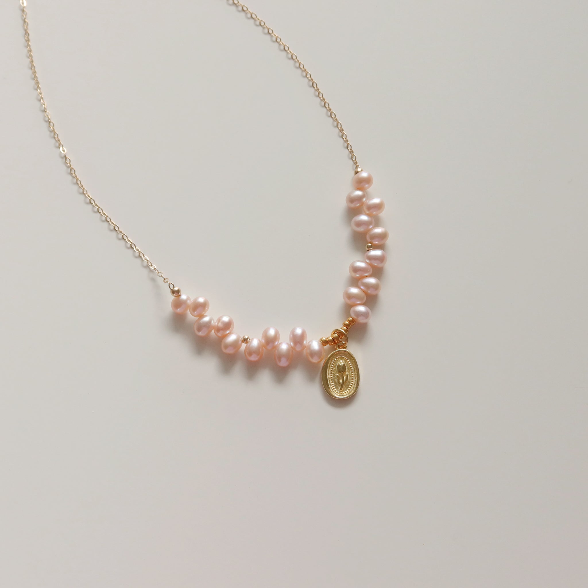 Tulip Pearl Necklaces