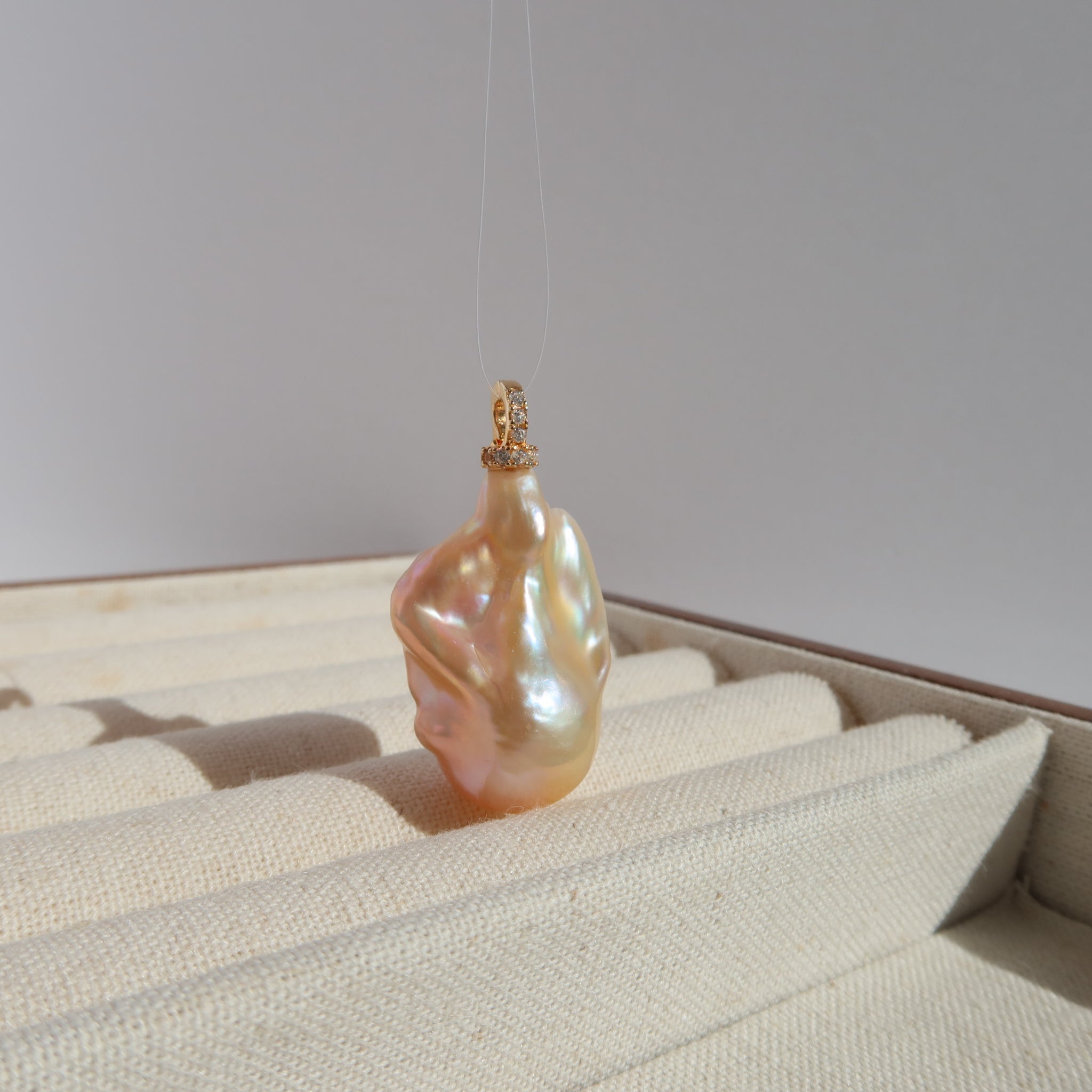 Baroque Pearl Pendant - 15