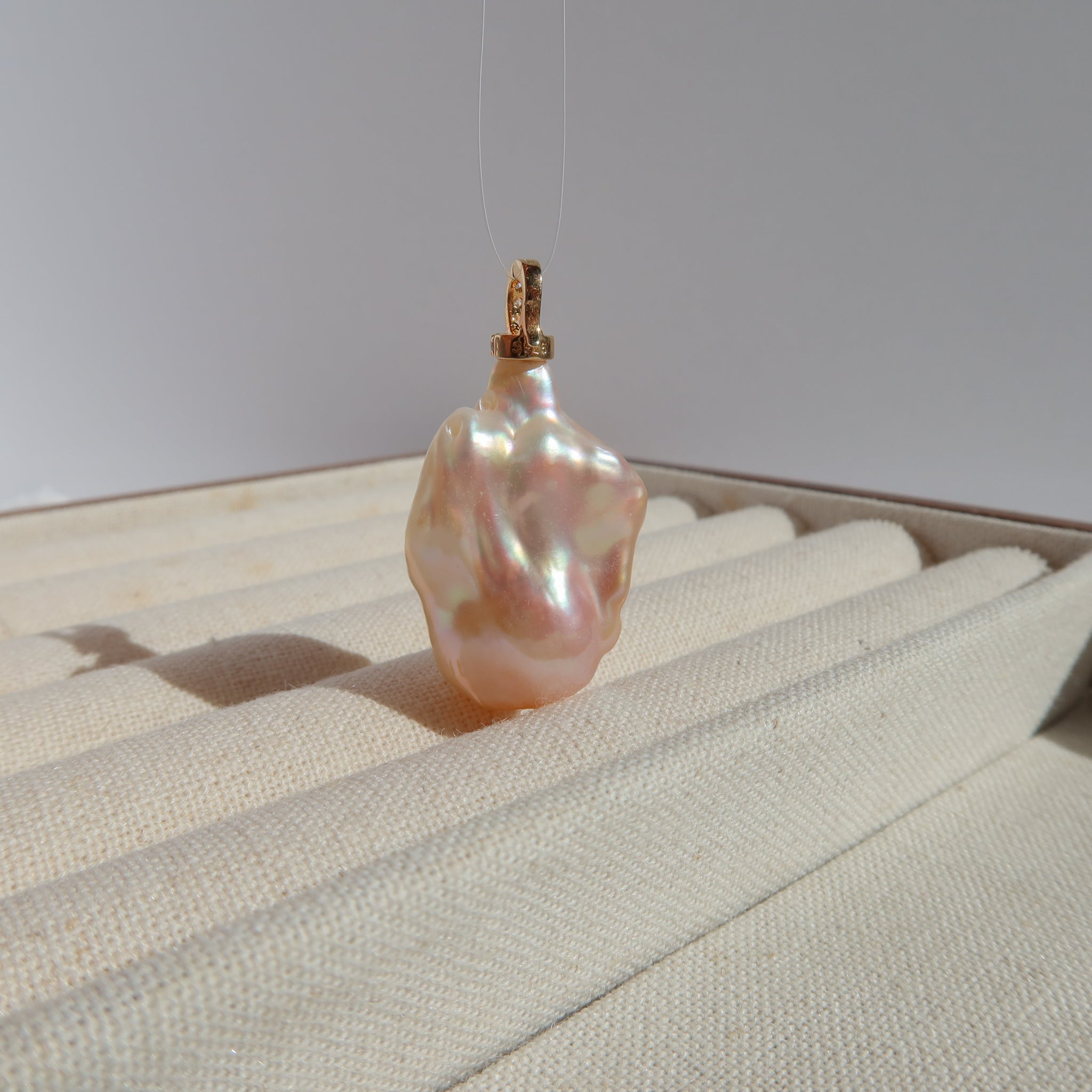 Baroque Pearl Pendant - 15