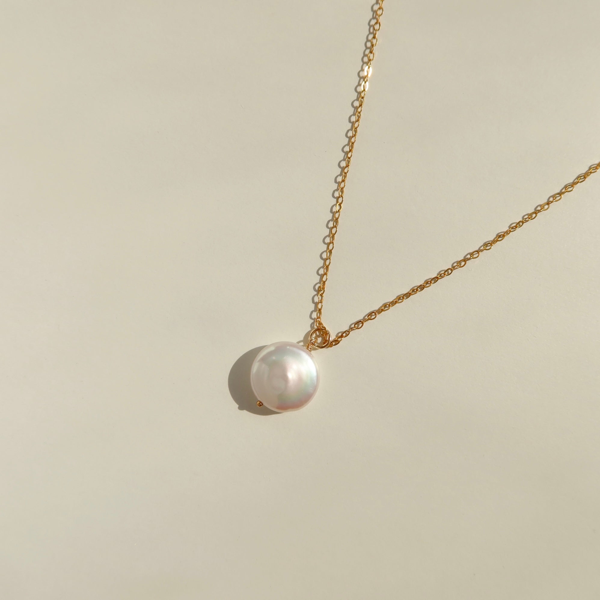 Coin Pearl Necklaces