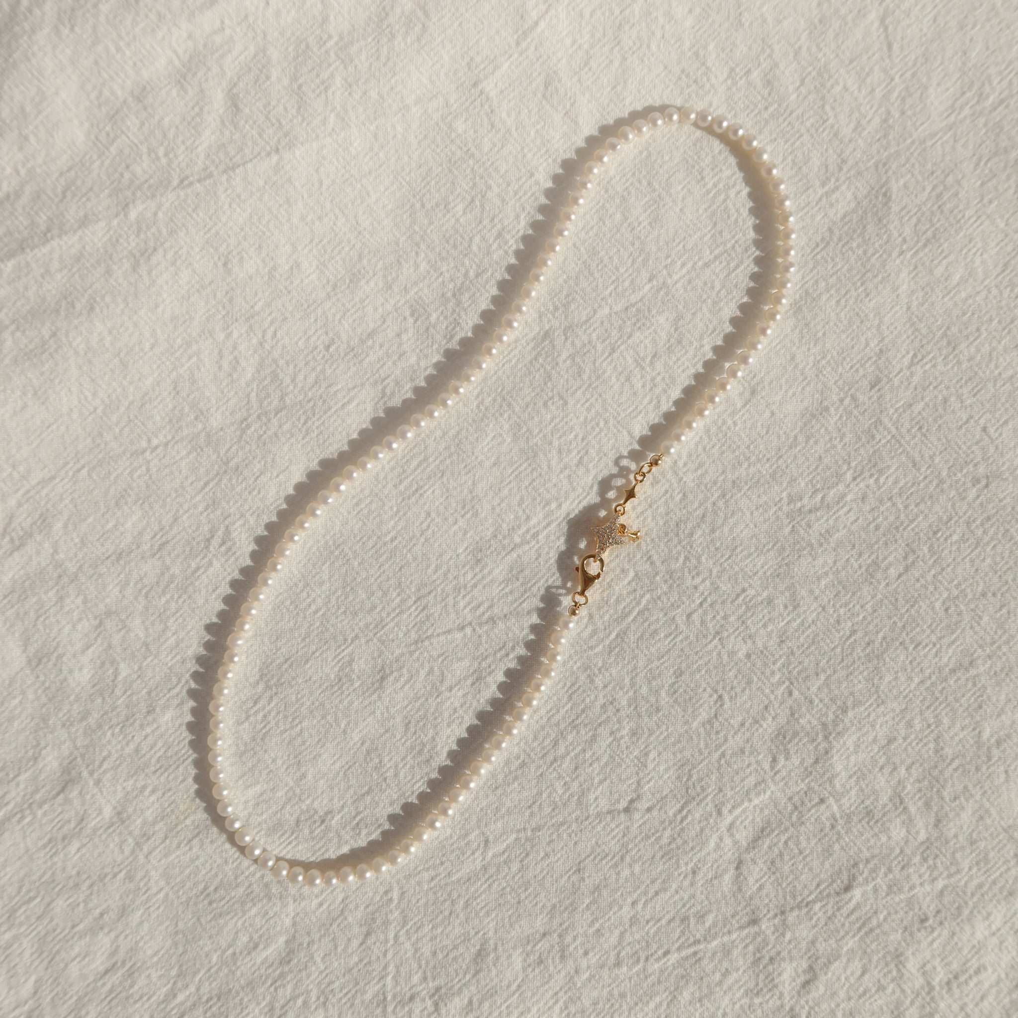 Twinkle Pearl Necklaces