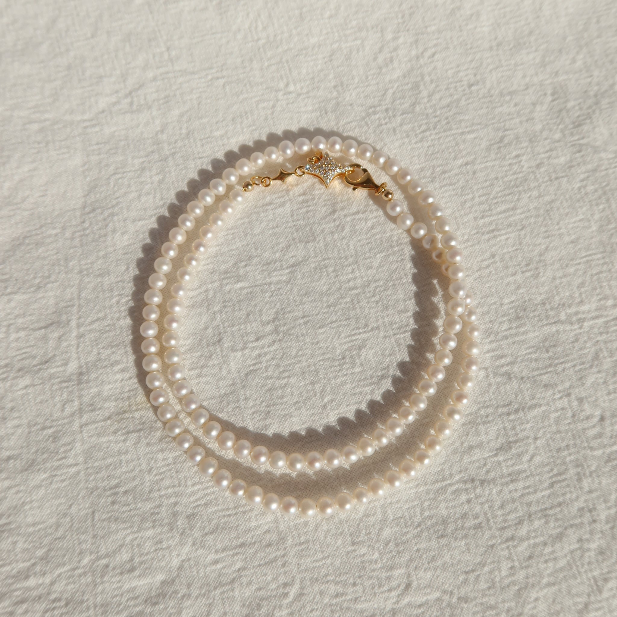 Twinkle Pearl Necklaces